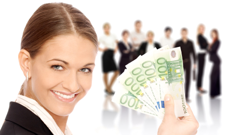 Dame met € 500 introductiebudget